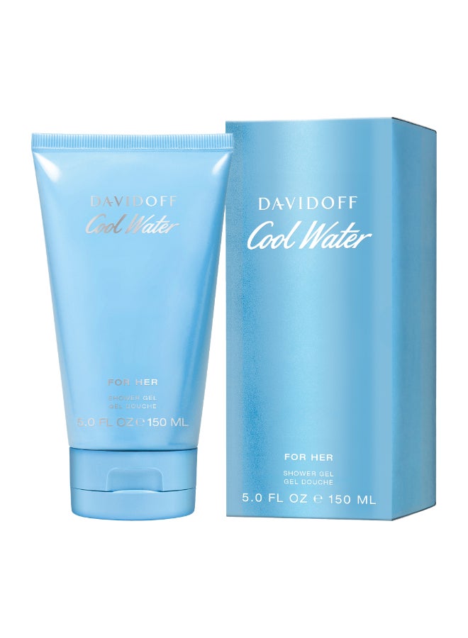 Davidoff Cool Water Gentle Shower Breeze Shower Gel 150ml - Image 2