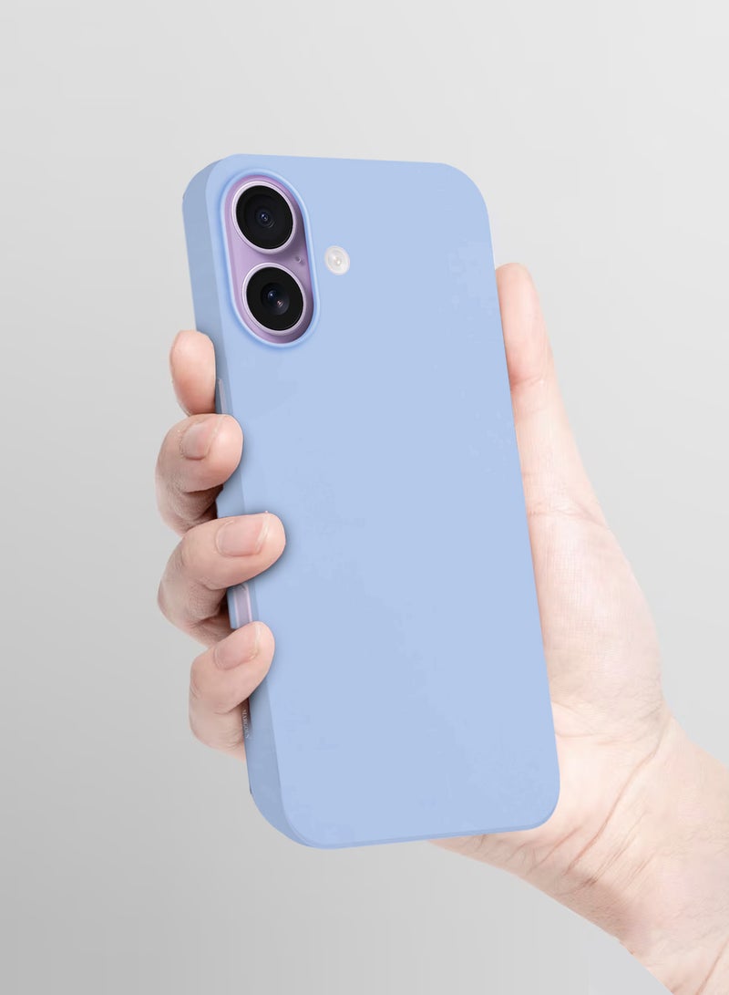 مارجون Air Skin Slim Case for iPhone 17 - Lightweight Matte Finish Cover with Scratch and Drop Protection - Light Blue - Image 2