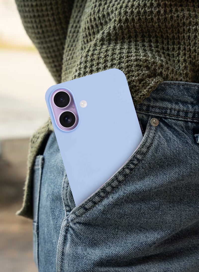 مارجون Air Skin Slim Case for iPhone 17 - Lightweight Matte Finish Cover with Scratch and Drop Protection - Light Blue - Image 4