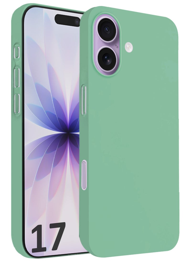 MARGOUN Air Skin Slim Case for iPhone 17 - Lightweight Matte Finish Cover with Scratch and Drop Protection - Green - Image 1