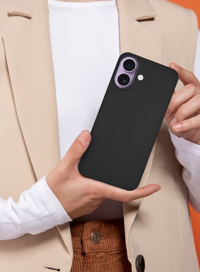 MARGOUN Air Skin Slim Case for iPhone 17 - Lightweight Matte Finish Cover with Scratch and Drop Protection - black - Image 4