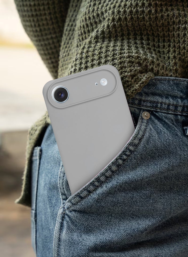 MARGOUN Air Skin Slim Case for iPhone 17 Air - Lightweight Matte Finish Cover with Scratch and Drop Protection - Dark Grey - Image 5