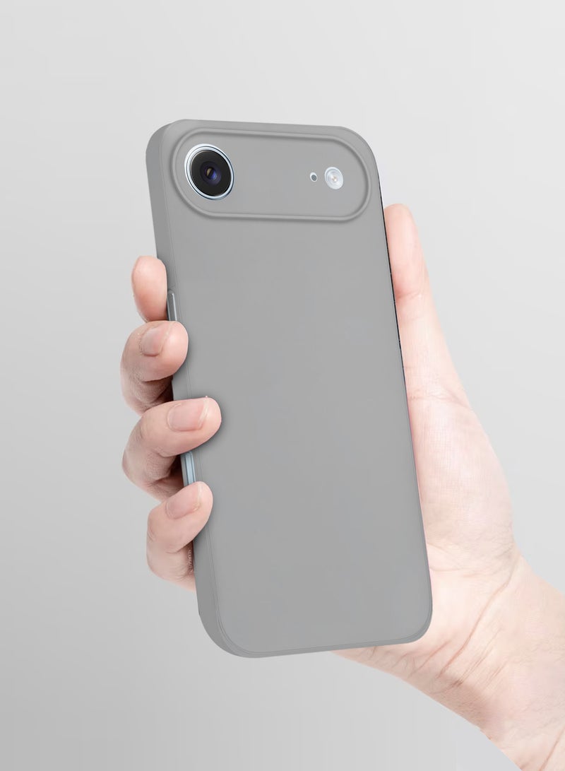 MARGOUN Air Skin Slim Case for iPhone 17 Air - Lightweight Matte Finish Cover with Scratch and Drop Protection - Dark Grey - Image 3
