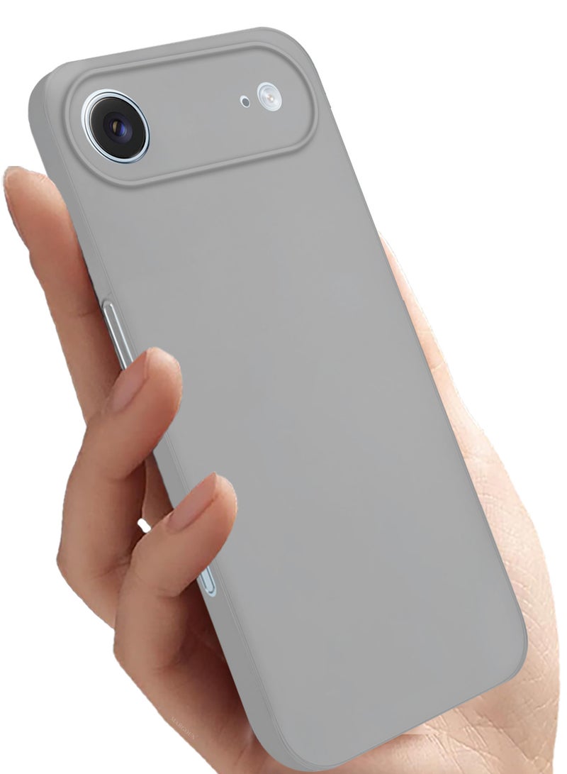 MARGOUN Air Skin Slim Case for iPhone 17 Air - Lightweight Matte Finish Cover with Scratch and Drop Protection - Dark Grey - Image 2