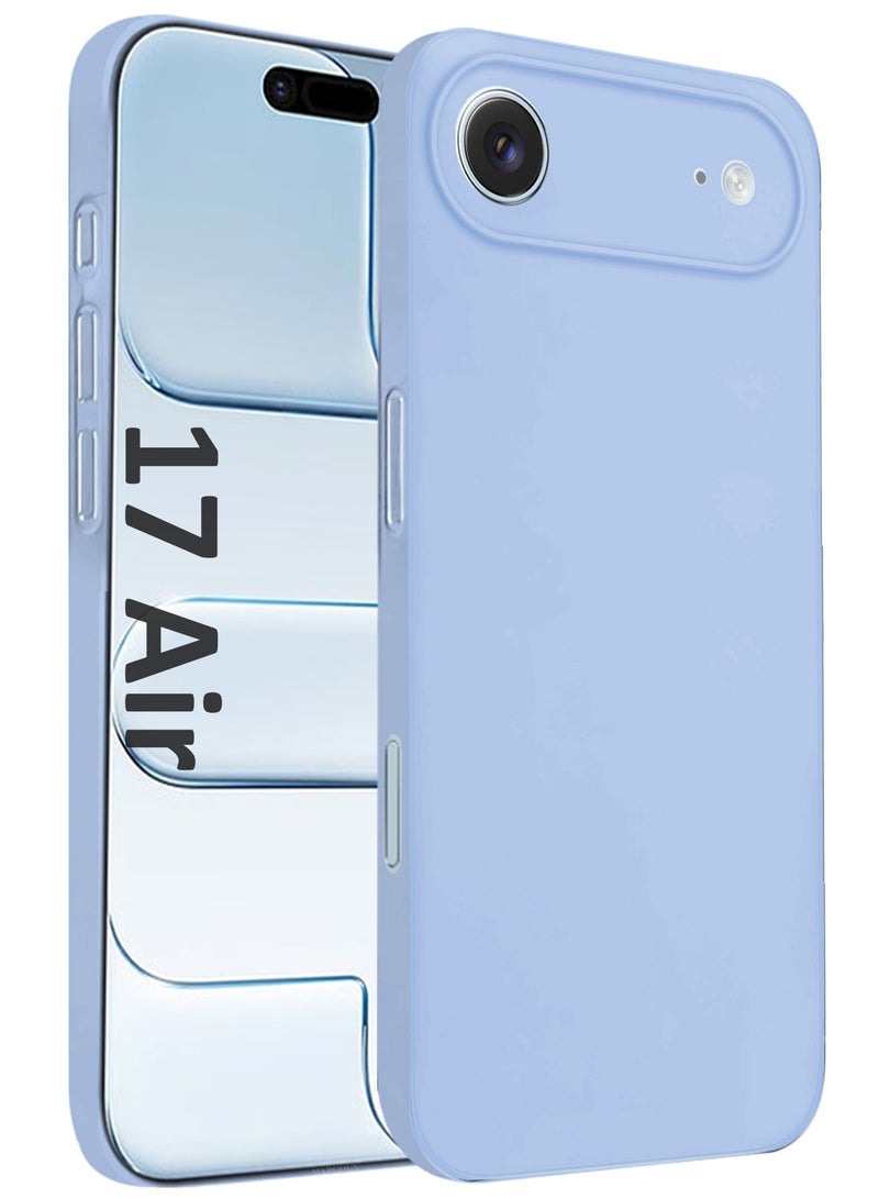 MARGOUN Air Skin Slim Case for iPhone 17 Air - Lightweight Matte Finish Cover with Scratch and Drop Protection - Light Blue - Image 1