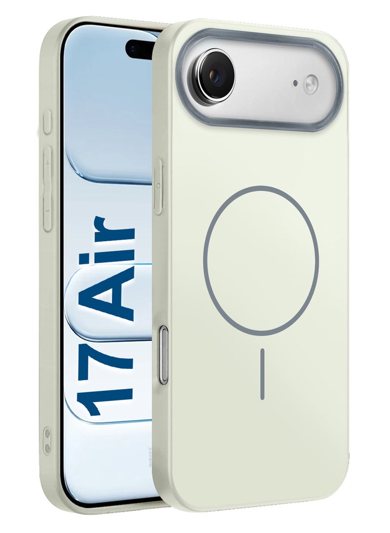 مارجون غطاء صلب كامل التغطية من TPU لجهاز iPhone 17 Air - متوافق مع MagSafe - تشطيب لامع - Image 1