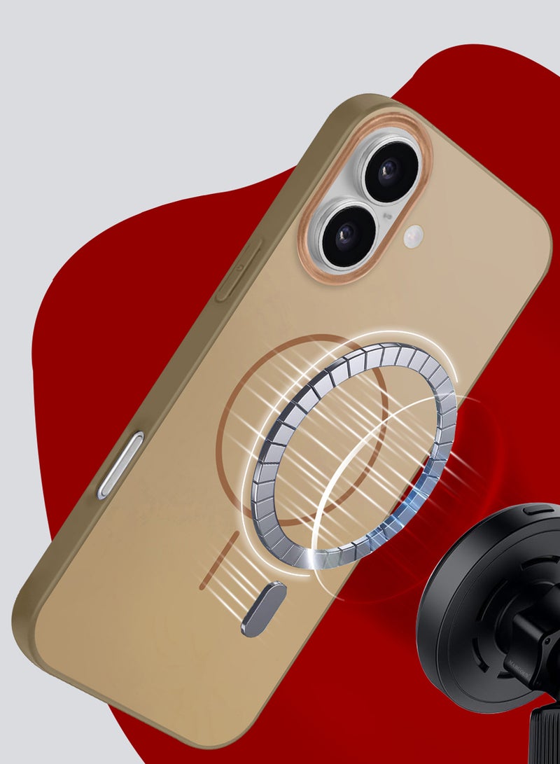 مارجون غطاء TPU صلب كامل التغطية لجهاز iPhone 17 - متوافق مع MagSafe - لمسة لامعة - - Image 5