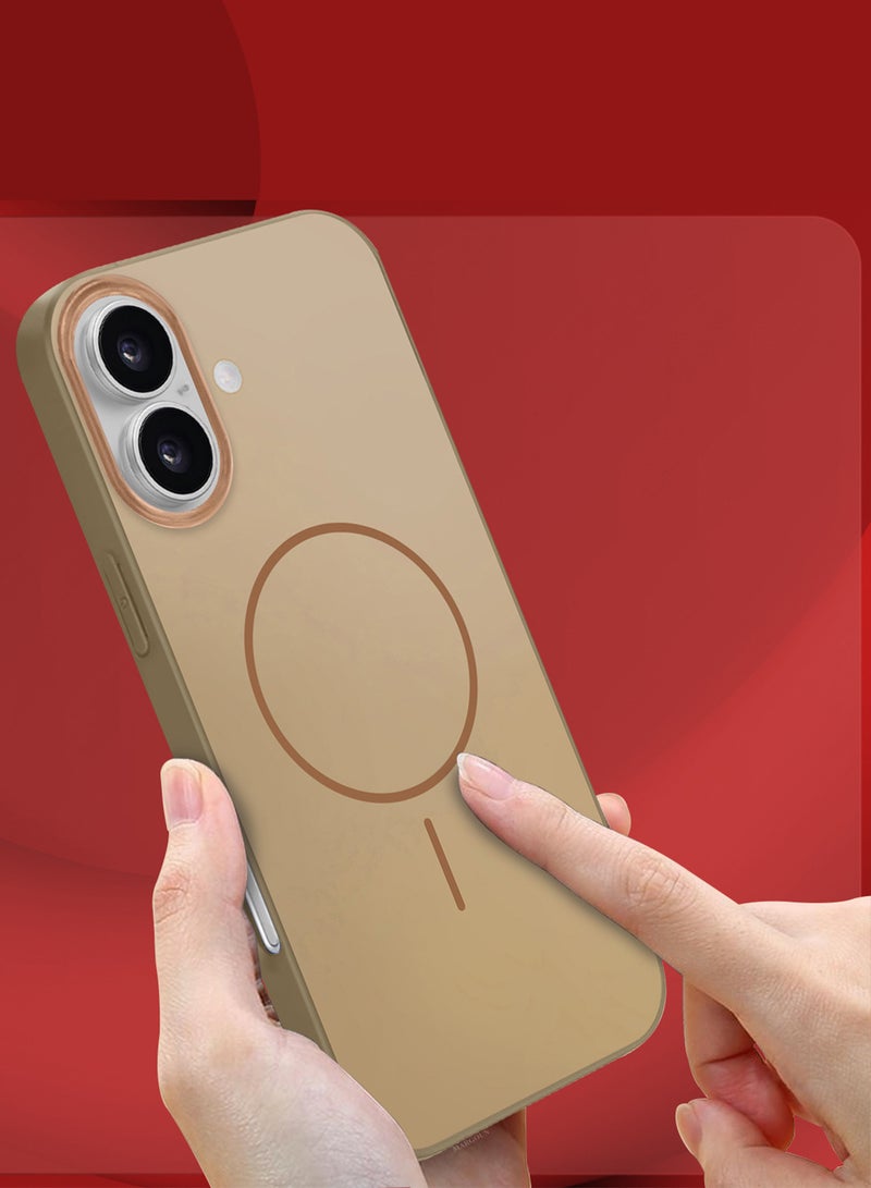 مارجون غطاء TPU صلب كامل التغطية لجهاز iPhone 17 - متوافق مع MagSafe - لمسة لامعة - - Image 3