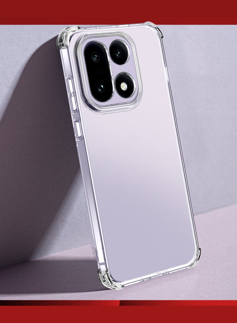 MARGOUN Clear TPU Back Cover for OnePlus 15 - Gorilla Bumper Case Cover - Ultra Slim Protective Case Clear-1 - Image 2