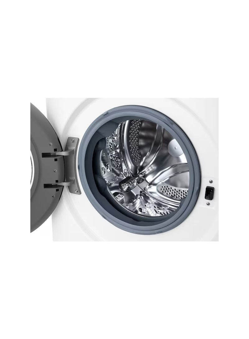 إل جي 10 kg Front Load Washing Machine with AI DD, Steam, 1400 RPM, White – F4Y3RYGYWV 10 kg F4Y3RYGYWV white - Image 4