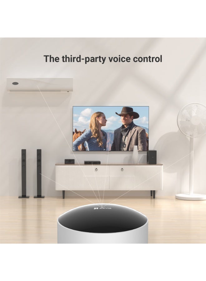 EZVIZ Remote Control T33, 360° IR Coverage, Wide Compatibility with Most Home Devices & Appliances, Automatic Controls with Time Schedules, Works with Google Assistant & Amazon Alexa - Image 5