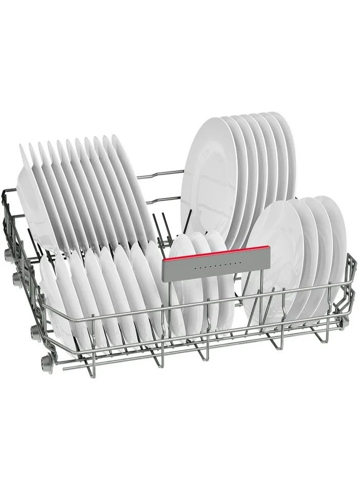 بوش Dishwasher 14 Place Settings,60 cm, Silver Inox,Home Connect Wi-Fi,6 Programs and 5 options,Efficient Dry,Super Silence 44dB - SMS6EMI62V 14 OZ SMS6EMI62V silver - Image 2