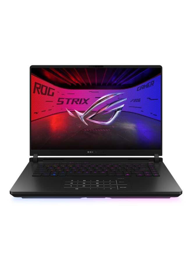 ASUS ROG Strix SCAR 16 Gaming Laptop With ‎16 Inch 2.5K WQXGA (2560x1600) Display 240Hz, Core Ultra 9 275HX Processor/32GB RAM DDR5/1TB SSD/Windows 11 Home/24GB Nvidia GeForce RTX 5090 Graphics/ English/Arabic Black - Image 1