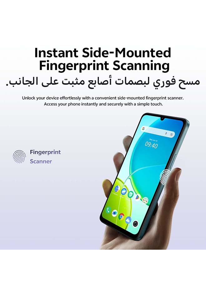 فيفو هاتف Y19s AI 5G كريستال بنفسجي 4+4 جيجابايت رام 128 جيجابايت 6000 مللي أمبير| كاميرا 50 ميجابكسل مع هدايا حصرية شاحن 44 واط مع سوار رقبة - النسخة الشرق أوسطية - Image 5