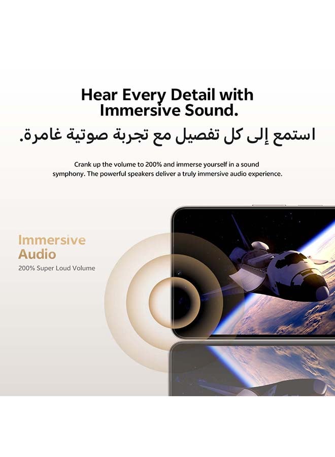 فيفو هاتف Y19s AI 5G بلاتينوم ذهبي 4+4 جيجابايت رام 128 جيجابايت 6000 مللي أمبير| كاميرا 50 ميجابكسل مع هدايا حصرية شاحن 44 واط مع سوار رقبة - النسخة الشرق أوسطية - Image 3