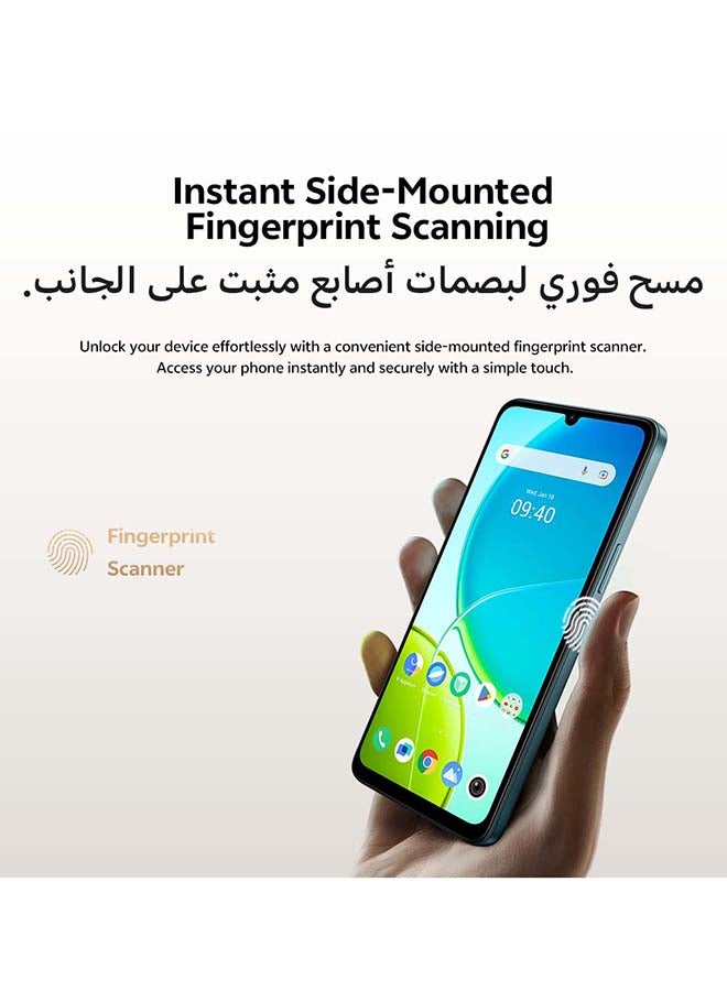 فيفو هاتف Y19s AI 5G بلاتينوم ذهبي 4+4 جيجابايت رام 128 جيجابايت 6000 مللي أمبير| كاميرا 50 ميجابكسل مع هدايا حصرية شاحن 44 واط مع سوار رقبة - النسخة الشرق أوسطية - Image 4