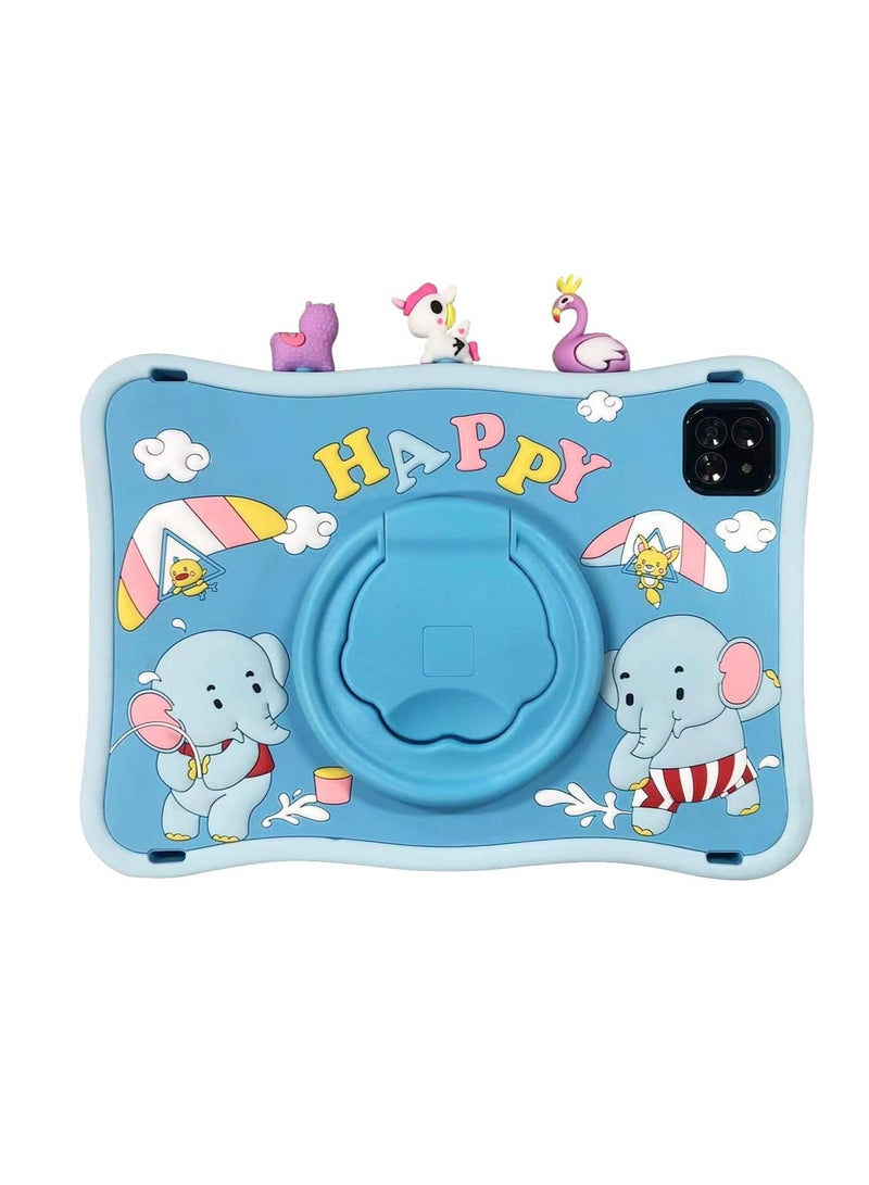 Oteeto Tab 10 Kids 10.1 Inch Display Tablet With 6 GB RAM 128 GB ROM and 8000 mAh Battery - Blue - Image 4