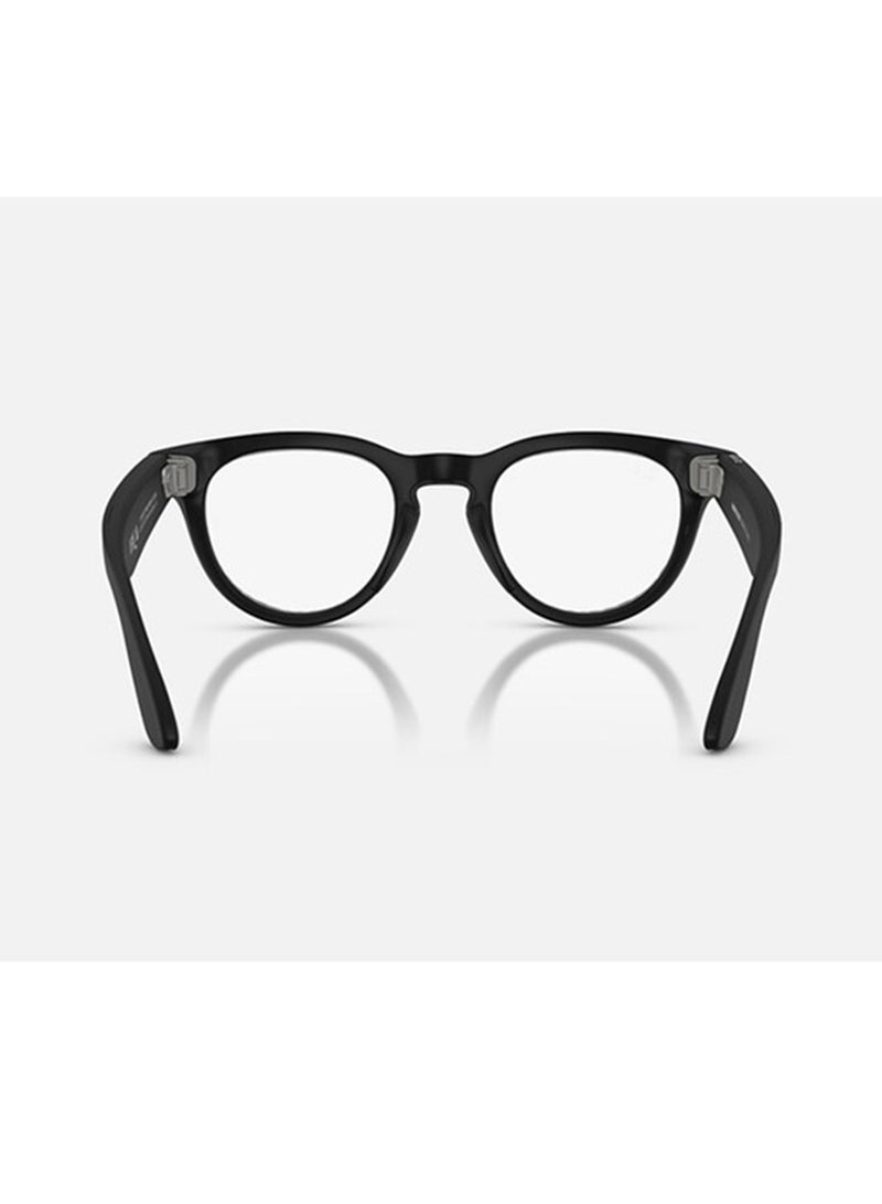 راي بان RAY-BAN | META HEADLINER (Gen 2) Frame Matte Black Lenses Clear Matte Black - Image 3