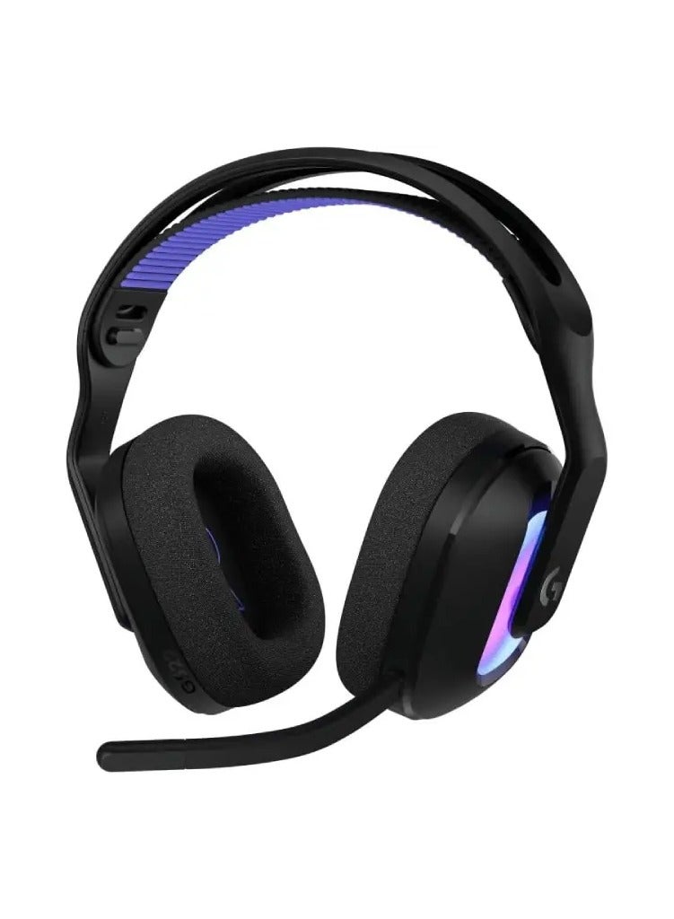 لوجيتيك Logitech G522 Lifespeed Wireless Gaming Headset – Black Ultra-Lightweight, Tri-Connectivity, 40mm PRO-G Drivers, 48kHz Microphone, RGB Lighting, 90-Hour Battery Life black - Image 3