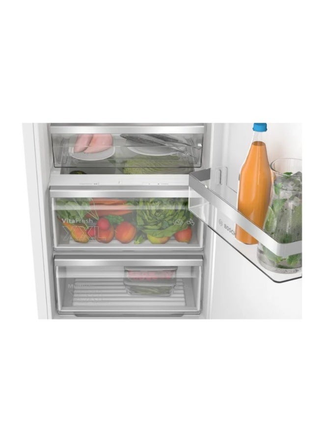 BOSCH Series 6, 310L, Built-in Larder Fridge, VitaFresh XXL & VarioInverter, Keep Food Fresher Longer 100 W KIR81AFD0M white - Image 2