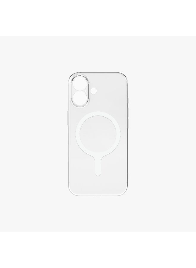 يونيك آيفون 17 (2025) 6.3 ماج كليك شحن إيرسويت - شفاف لامع/أبيض - Image 5