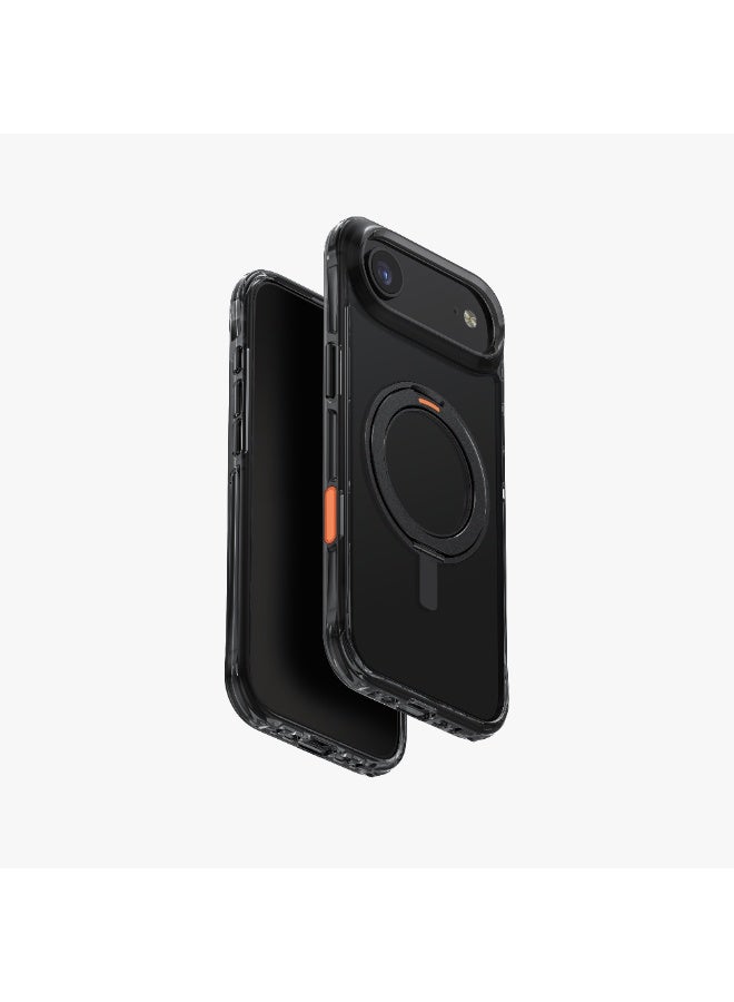 يونيك هجين آيفون 17 إير (2025) 6.6 سويفيكس مع قاعدة قابلة للدوران 360 - أسود كربوني (أسود كربوني) - Image 1