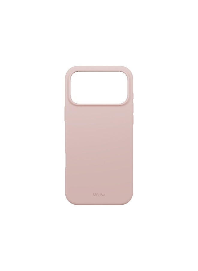 يونيك هجين آيفون 17 برو ماكس (2025) 6.9 شحن ماج كليك لينو - وردي فاتح - Image 3