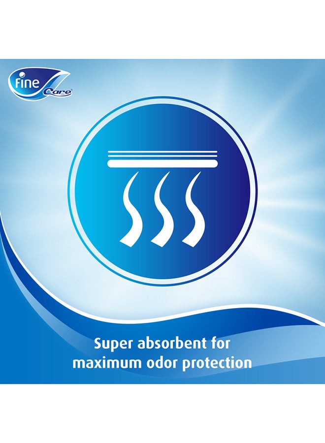 Fine Care Incontinence Adult Unisex Briefs, Disposable & Super Absorbent for Maximum Odor Protection, Size Small, Waist (51-75cm) Pack of 4 - Image 3