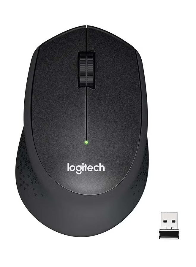 لوجيتيك M330 Silent Wireless Mouse Black - Image 1