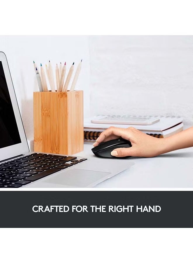 لوجيتيك M330 Silent Wireless Mouse Black - Image 4
