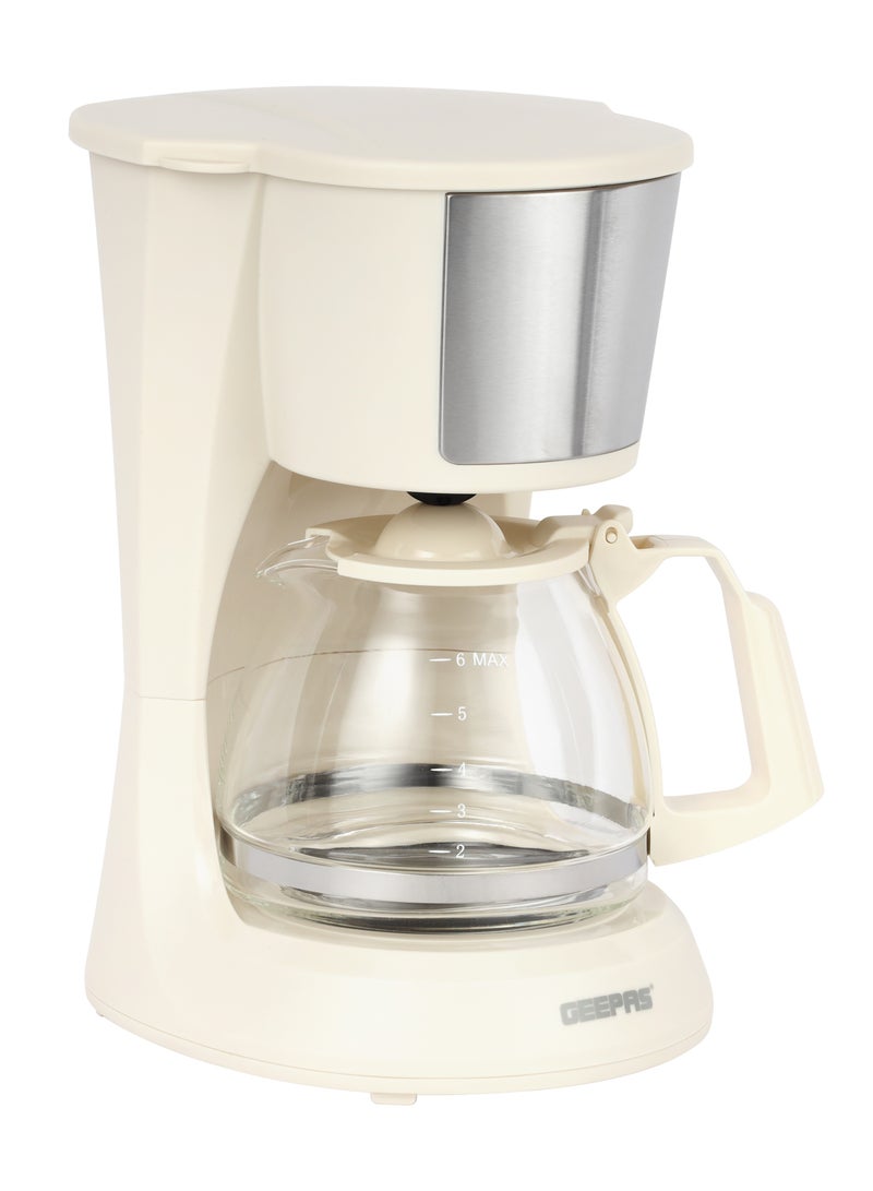 جيباس صانعة القهوة بالتنقيط 600 واط آلة تخمير سريعة مع جرة زجاجية متينة | فلتر نايلون قابل لإعادة الاستخدام، نظام مضاد للتنقيط ومؤشر مستوى الماء | صانعة قهوة كهربائية مدمجة | GCM41527 - Image 2