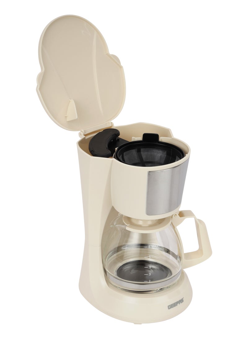 جيباس صانعة القهوة بالتنقيط 600 واط آلة تخمير سريعة مع جرة زجاجية متينة | فلتر نايلون قابل لإعادة الاستخدام، نظام مضاد للتنقيط ومؤشر مستوى الماء | صانعة قهوة كهربائية مدمجة | GCM41527 - Image 3