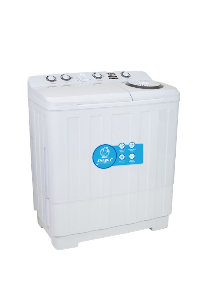 أفترون غسالة أفترون 20 كجم تحميل علوي شبه أوتوماتيكية AFW20200K بيضاء، ضمان علامة تجارية لمدة سنة. - Image 2