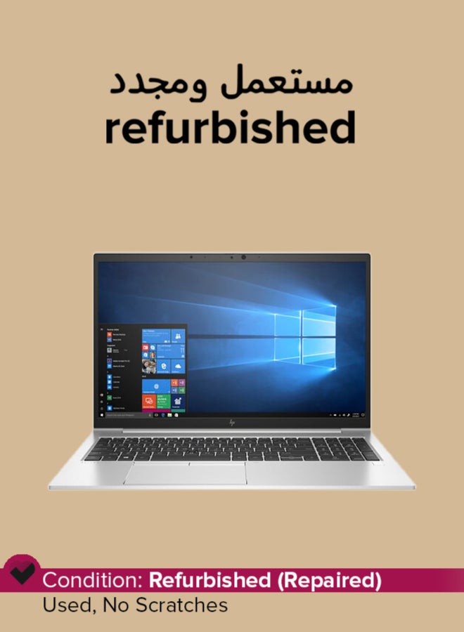 HP Refurbished - EliteBook 855 G7 Laptop With 15.6-Inch Display,AMD Ryzen5 Pro 4650U Processor/Hexa Core/16GB RAM/512GB SSD/AMD Radeon Graphics/Windows 11 Pro English Silver - Image 1