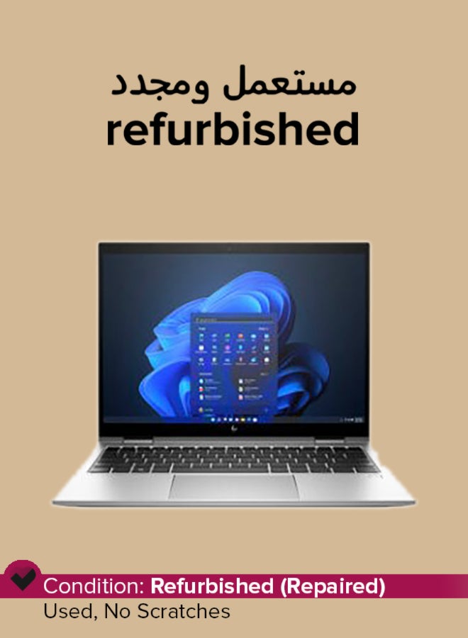 HP Refurbished - EliteBook X360 830 G9 2-in-1 Touch Laptop With 13-Inch Display,Intel Core i5 Processor/10 Core/12th Gen/16GB RAM/512GB SSD/Iris Xe Graphics/Windows 11 Pro English Silver - Image 1