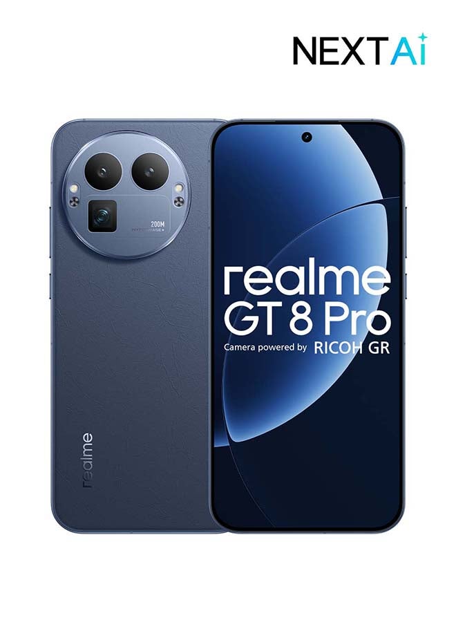 realme GT 8 Pro AI Phone Dual SIM Urban Blue 16GB RAM 512GB - Middle East Version - Image 1