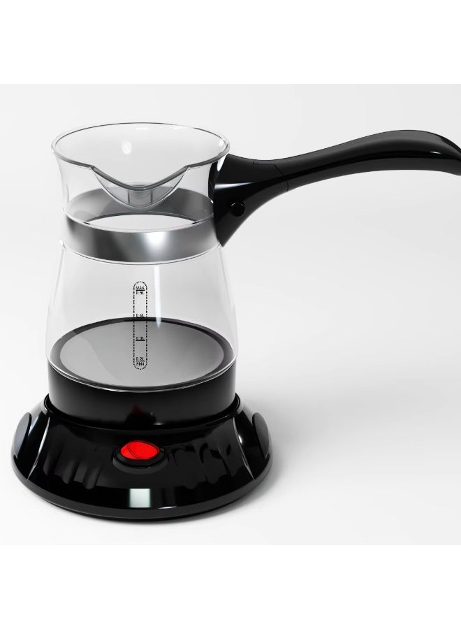 DLC Turkish Coffee Maker 500ml, 600W Electric Coffee Pot – Traditional Style, Fast Heating, Easy to Use & Clean, 2 Years Warranty – 500 ml 600 W 38107 Multi Colour - Image 2