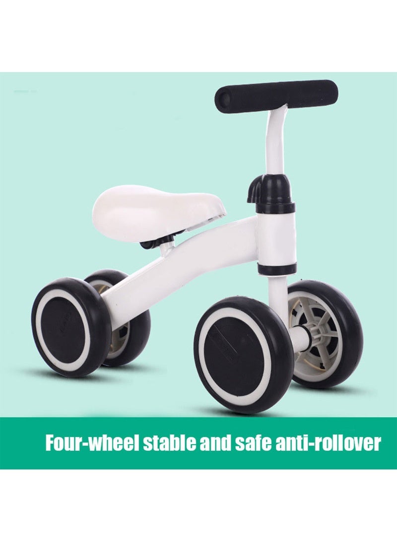 كيدل دراجة توازن للأطفال، دراجة ثلاثية العجلات للأطفال، دراجة بأربع عجلات للأطفال من عمر 1-3 سنوات، هدية عيد ميلاد للأولاد والبنات - Image 4