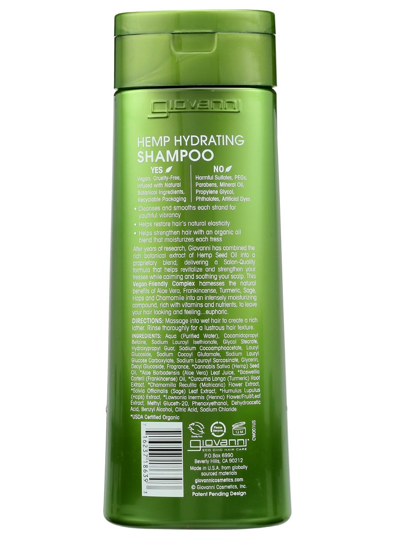 Giovanni Hemp Hydrating Shampoo for All Hair Types - Image 1
