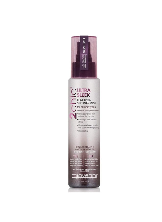 Giovanni 2Chic Ultra-Sleek Flat Iron Styling Mist, 118ml - Image 1