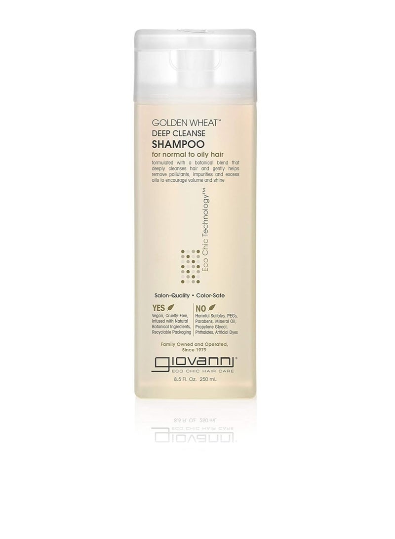 Giovanni Golden Wheat Deep Cleanse Shampoo, - Image 1