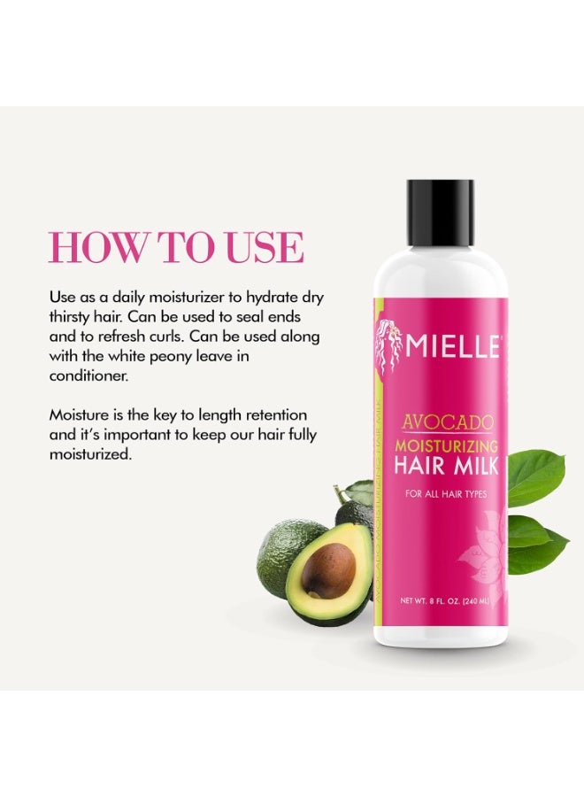 MIELLE Avocado Moisturizing Hair Milk - - Image 4