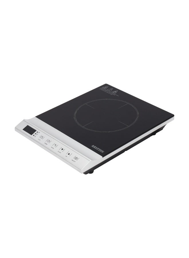 Krypton Digital Infrared Cooker , Single Cooking Hob, 2200-Watt Burner with Adjustable Temperature and Timer, Energy Saving |Touch Control, 10 Levels, Multi Functions - KNIC6647 | Black, 2 Years Warranty KNIC6647 BLACK - Image 2