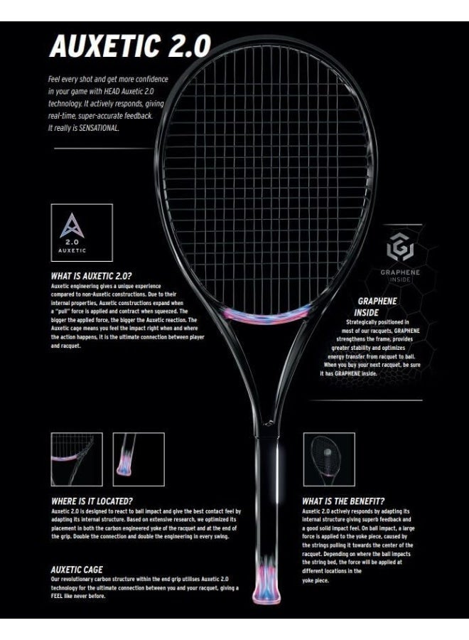 HEAD Speed Mp Legend Tennis Racquet – Graphene 360+ Technology For Power, Control & Comfort - Image 2