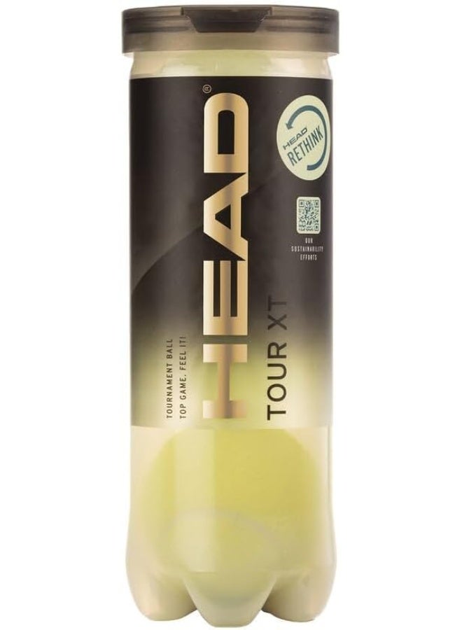 HEAD Tour Xt Tournament Grade Professional Tennis Balls – Premium Performance And Durability For Competitive Play - Image 1