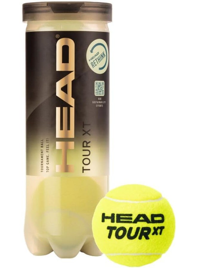 HEAD Tour Xt Tournament Grade Professional Tennis Balls – Premium Performance And Durability For Competitive Play - Image 3