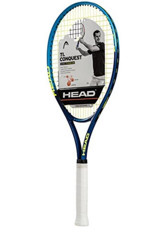 HEAD Ti. Conquest Tennis Racquet – Lightweight Aluminum Frame, Pre-Strung, All-Level Recreational Tennis Racket - Image 1