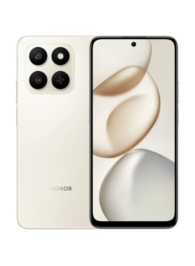 هونور 400 سمارت 5G ثنائي الشريحة 8 جيجابايت رام 256 جيجابايت روم ذهب صحراوي - النسخة الدولية - Image 1