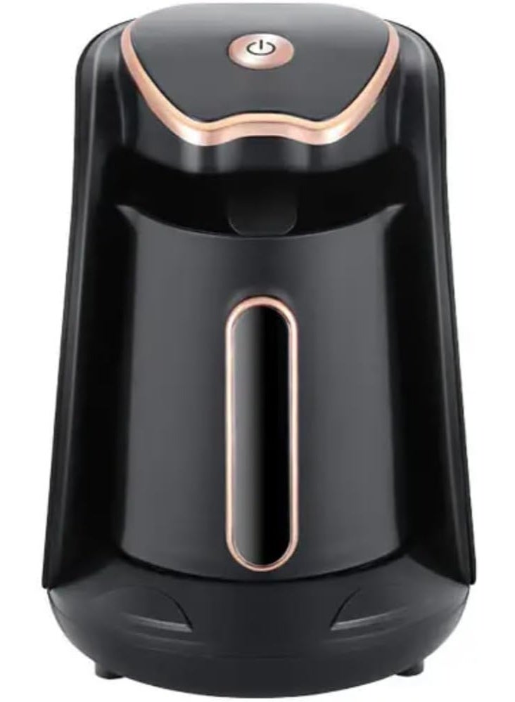 DLC Turkish Coffee Maker, 800W Electric Coffee Machine, 300ML Capacity, Fast and Authentic Brew, 2-Year Warranty, Black 300 ml 800 W 7323 black - Image 2