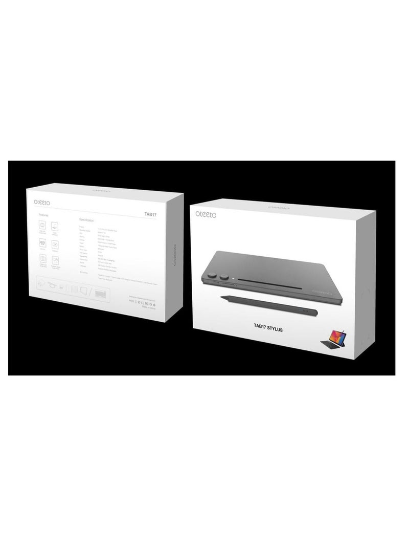 Oteeto TAB 17 Android Tablet, 11-inch Display, 8GB RAM, 512GB Storage, 8000mAh Battery, 5G Wi-Fi, with Keyboard Case And Stylus - Grey - Image 5